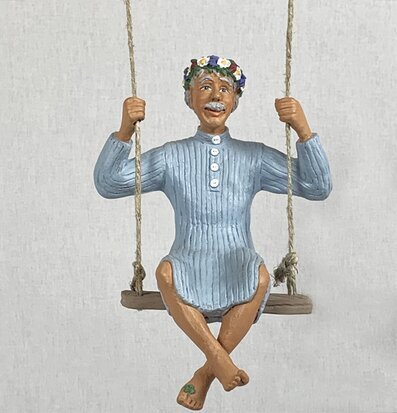 Karl-Anton I Gungan från Sverigealmanackan, handgjord figur