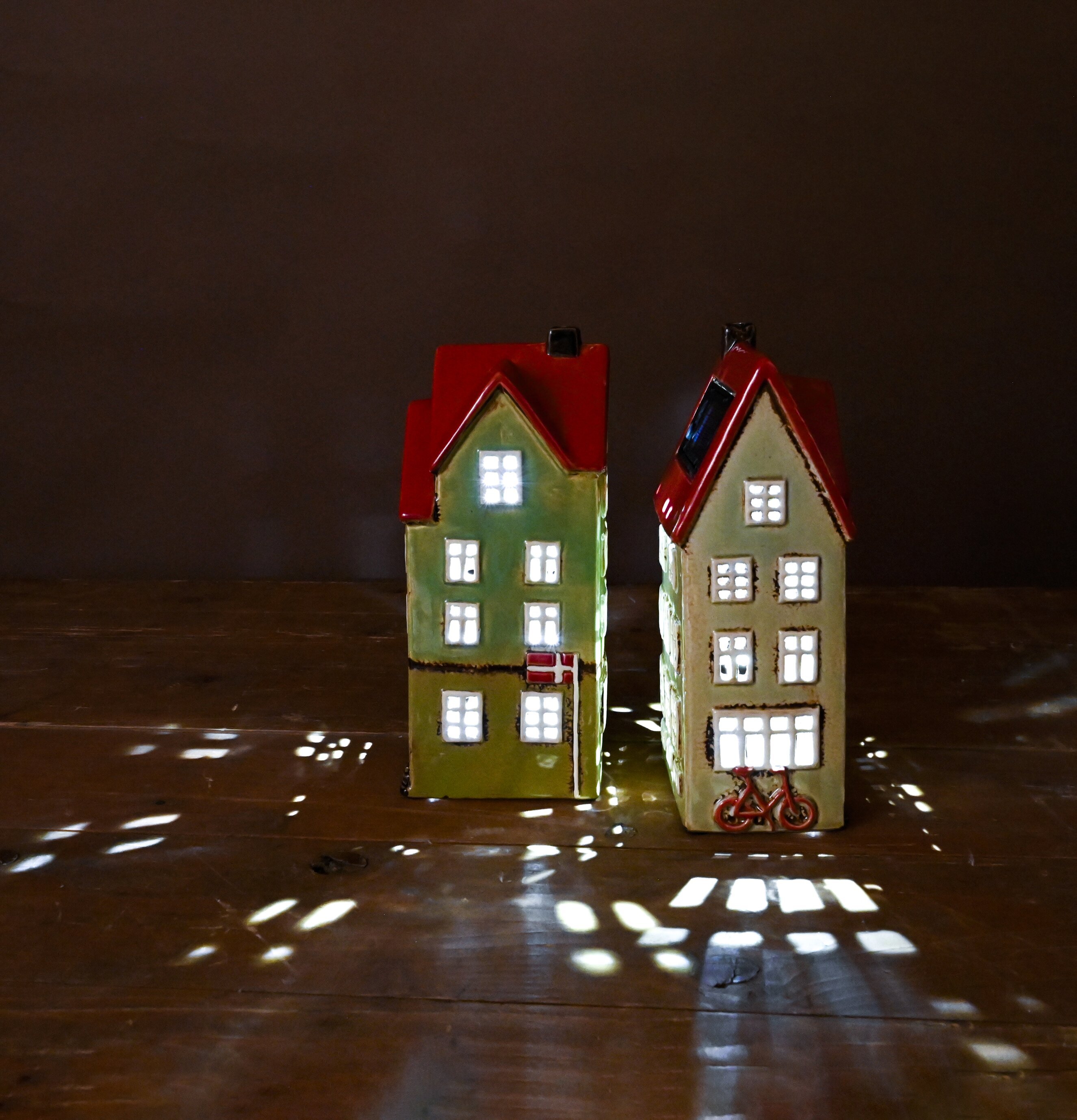 Solcellsbelysning Hus Mintgrön från Det Gamle Apotek