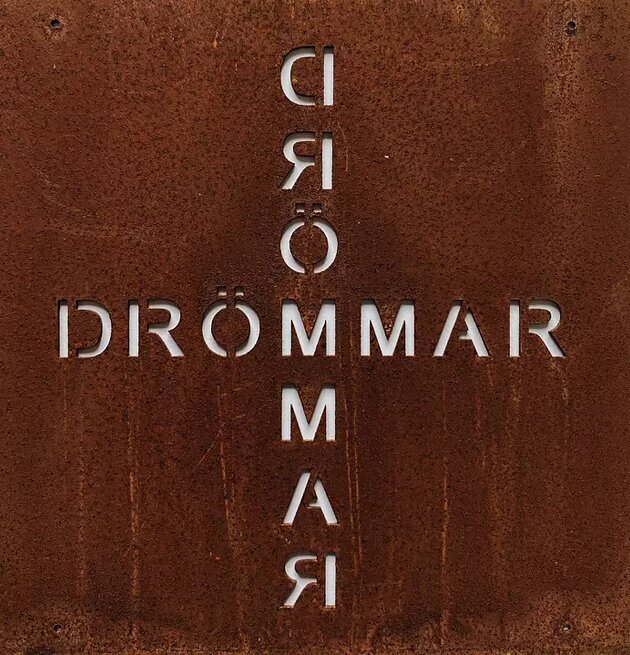 Skylt Drömmar (armeringsnät) från Lind Decoration