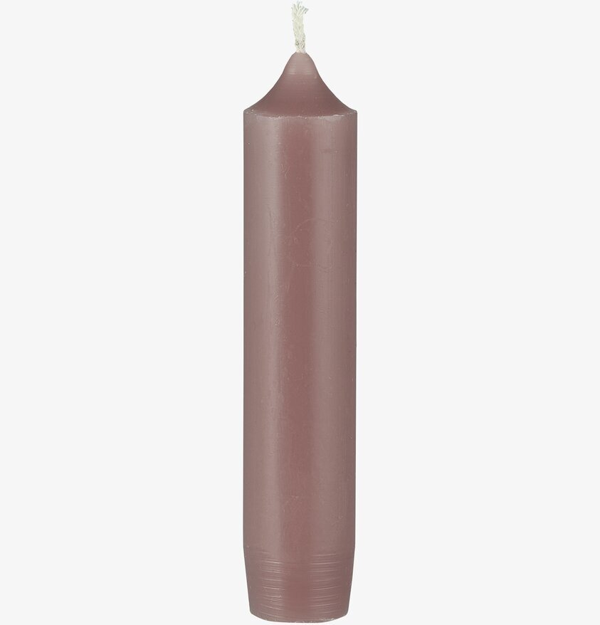 Stearinljus Coral Almond från IB Laursen i rosa-beige nyans