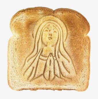 Holy Toast Brödstämpel från Excel med religiöst motiv
