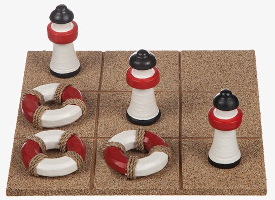 Tre I Rad - Fyr från Different Design på korkbräde