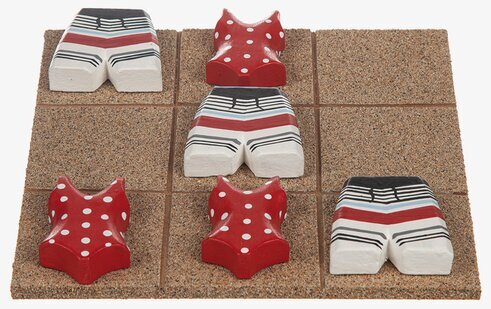 Tre I Rad - Badkläder Röd/Blå/Vit från Different Design