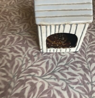 Ljuslykta Løkken Creme/Grå (fynd-id 1) IB Laursen