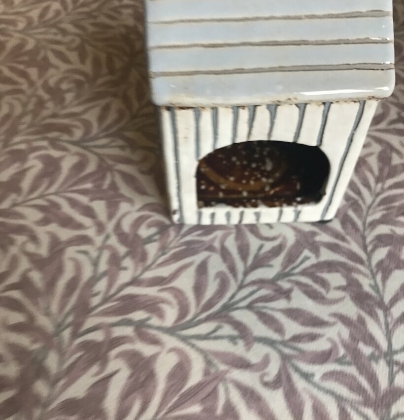 Ljuslykta Løkken Creme/Grå (fynd-id 1) IB Laursen