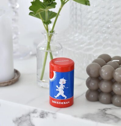 Tändsticksrör Original från Solstickan med modern inredning