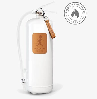 Brandsläckare 6 Kg - Ljusbrunt Läder från Solstickan