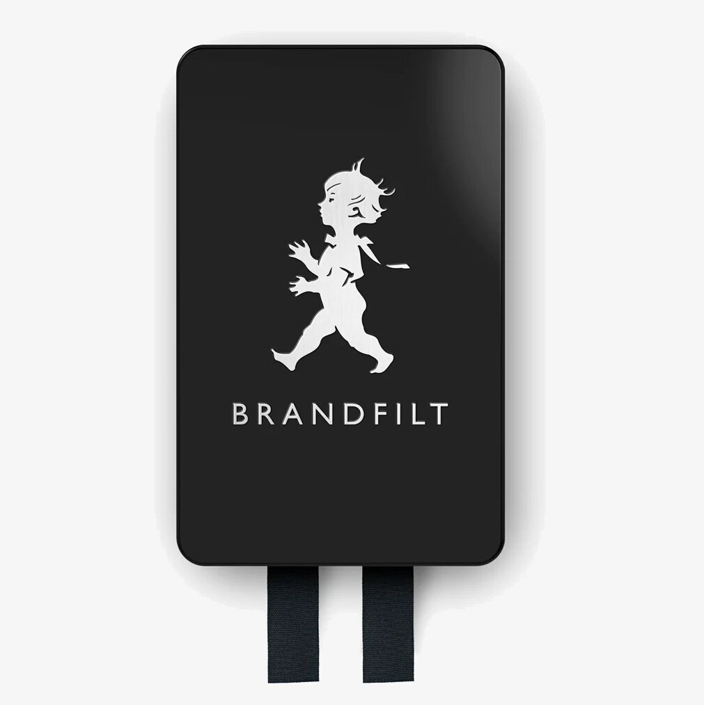 Brandfilt Svart Tablebook från Solstickan, stilren säkerhet