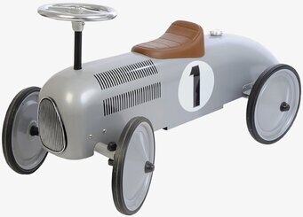 Classic Metal Racer Silver från Excel i minimalistisk miljö