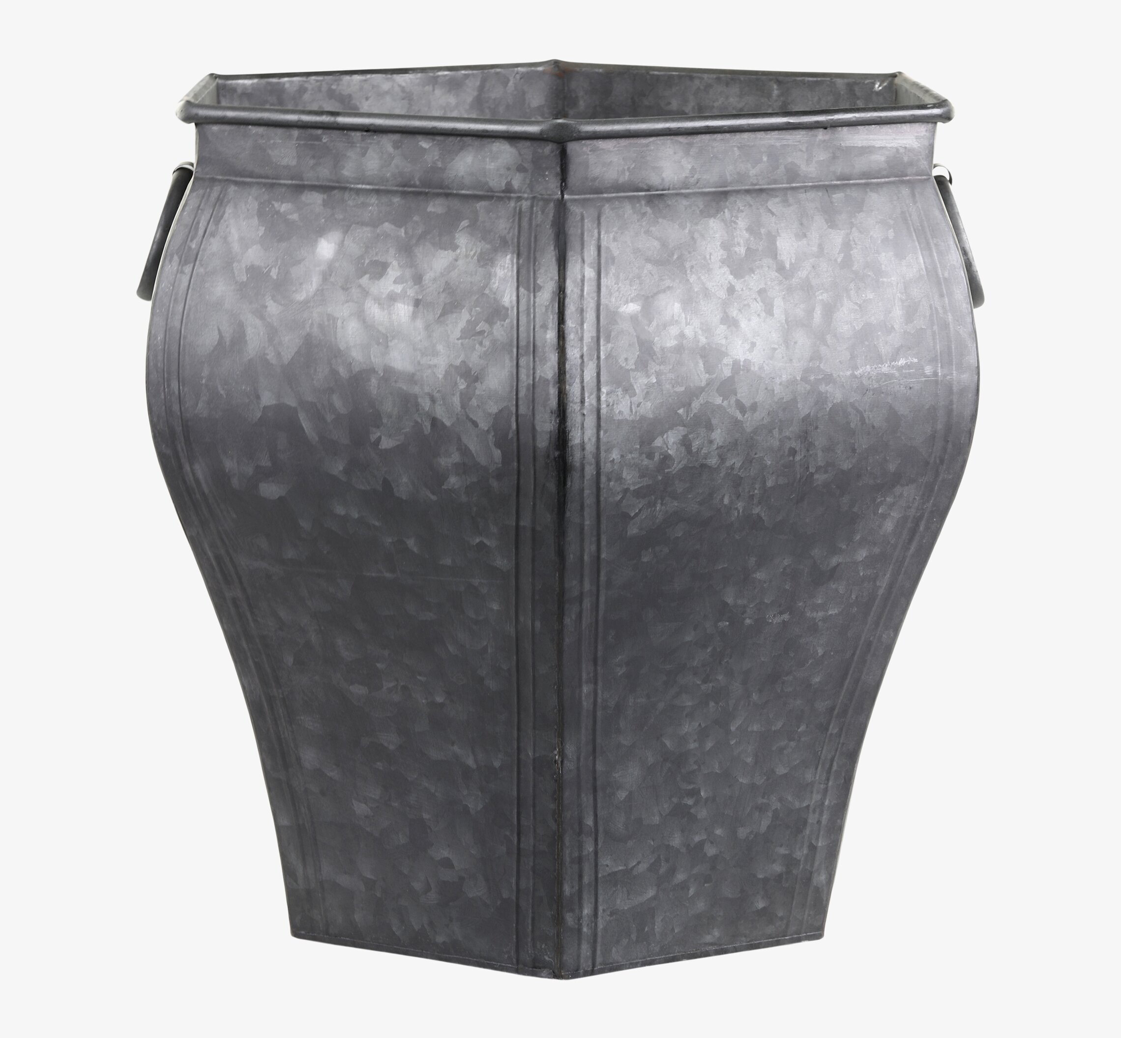 Kruka Med Handtag Antik Zink från Chic Antique i rustik miljö