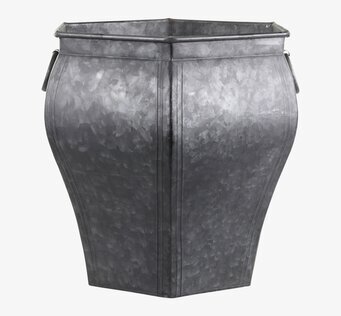 Kruka Med Handtag Antik Zink från Chic Antique i rustik miljö