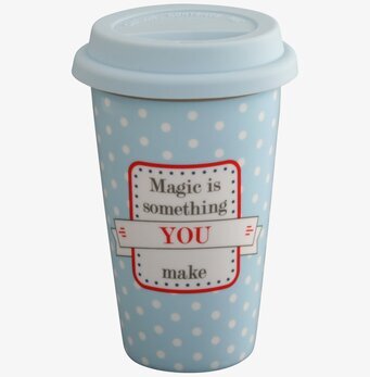 Happy To Go - Magic Is Something termosmugg från Krasilnikoff