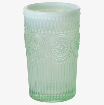 Dricksglas Grön Rice Dryckesglas Glas för dryck Plastglas