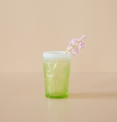 Dricksglas Grön Rice Dryckesglas Glas för dryck Plastglas