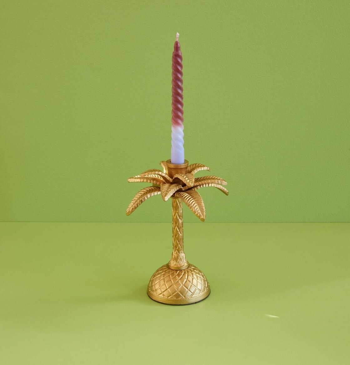 Ljusstake Palm Kronljus från Rice i gyllene metall