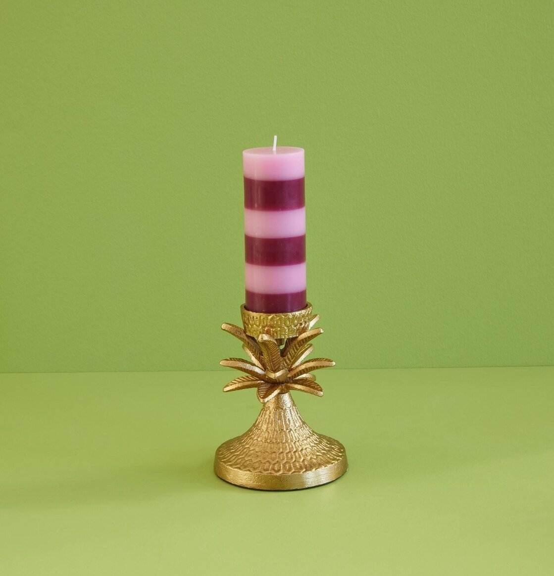 Ljusstake Palm Blockljus/Värmeljus från Rice med blockljus