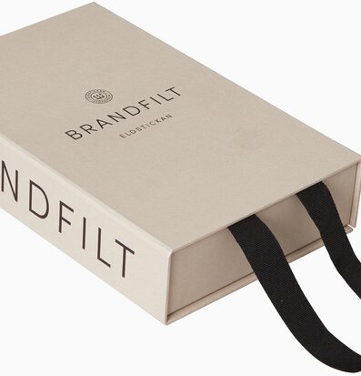 Brandfilt Eldstickan Beige från Eldstickan i förpackning
