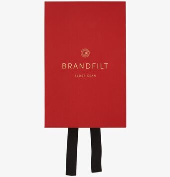 Brandfilt Eldstickan Röd från Eldstickan i rött fodral