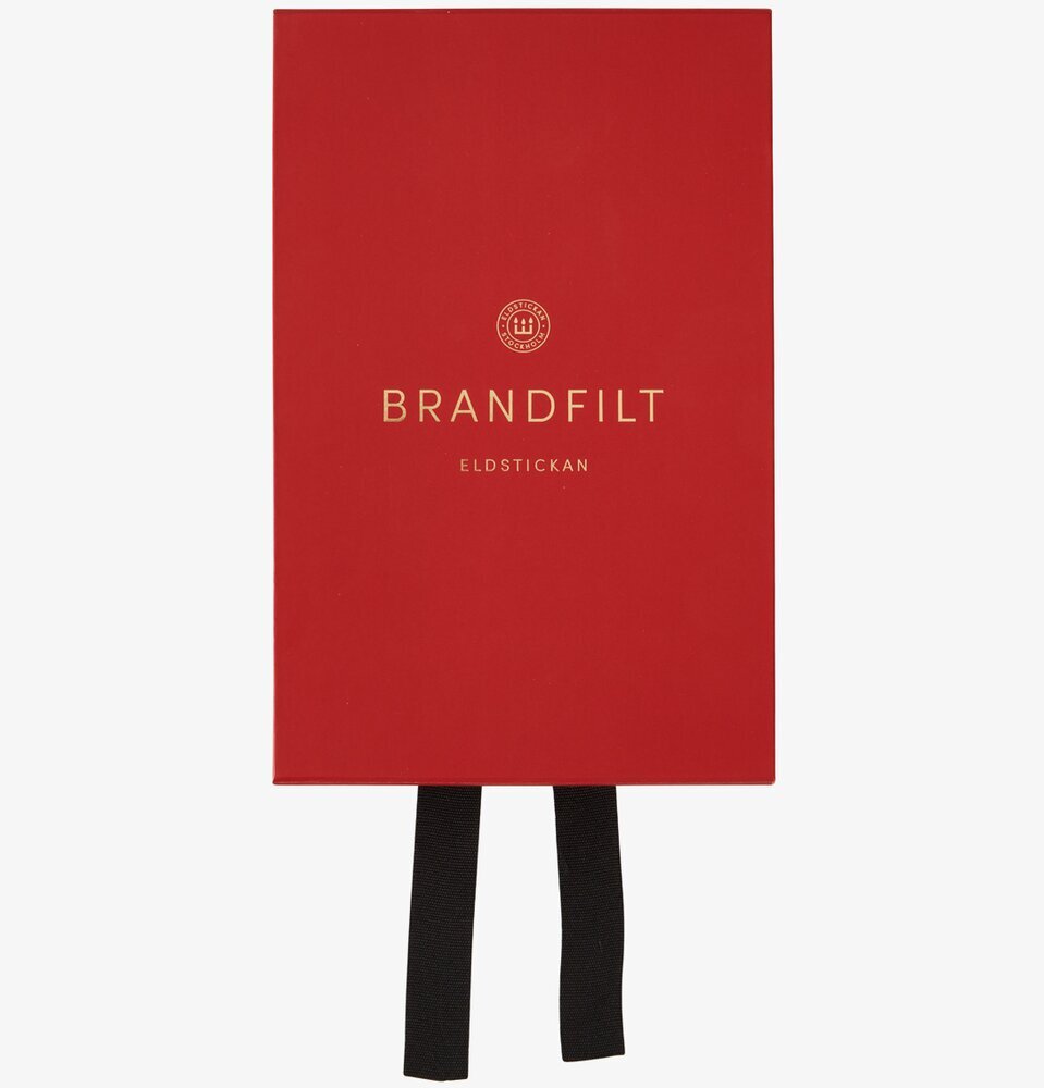 Brandfilt Eldstickan Röd från Eldstickan i rött fodral