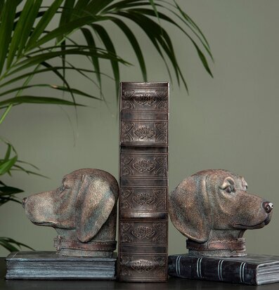 Boklåda Läder från A Lot Decoration med antik design