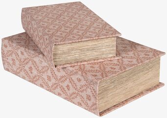 Boklåda Pink Set/2 från A Lot Decoration, två boklådor