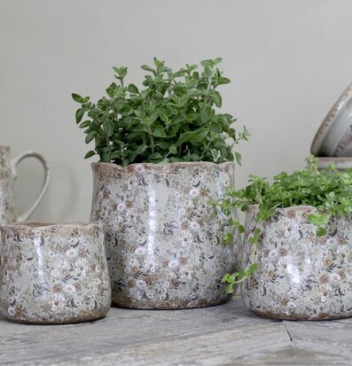 Kruka Evry Verte från Chic Antique i tre storlekar