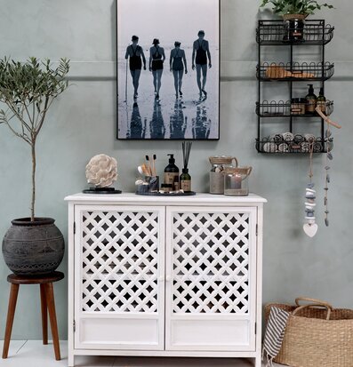 Hängande Dekoration Hjärta från Chic Antique i rustik miljö