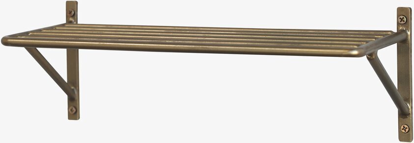 Hylla Spår Antik Mässing från Chic Antique i neutral miljö