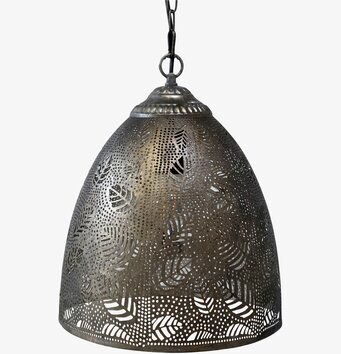 Taklampa Vire Antique Bronze från Chic Antique i närbild