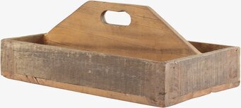 Trälåda Med Handtag Grimaud från Chic Antique, rustikt trä