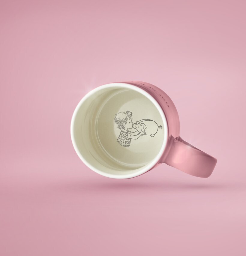 Mugg Astrid Lindgren - Tänk för att jag kan det ni. I smyg! från Design House Stockholm