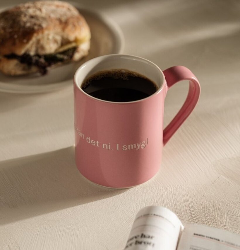 Mugg Astrid Lindgren - Tänk för att jag kan det ni. I smyg! Design House Stockholm