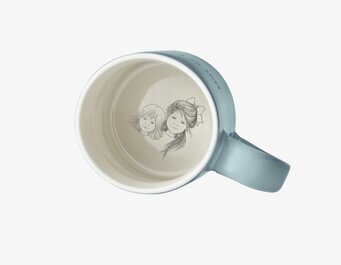 Mugg Astrid Lindgren - Du är inte klok, du är apselut inte klok. Design House Stockholm