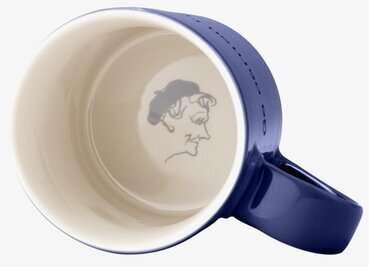 Mugg Astrid Lindgren - Man har ju alla åldrar inne i sig.. Design House Stockholm