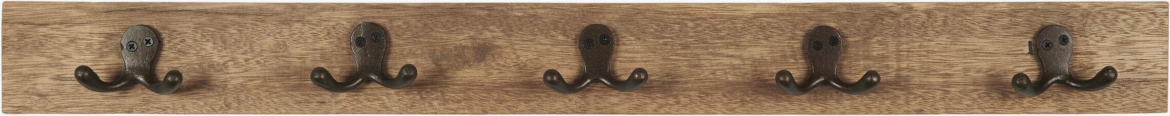 Klädhängare 5 Krokar Unika från IB Laursen i trä och metall