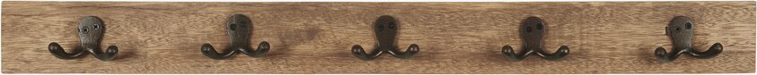 Klädhängare 5 Krokar Unika från IB Laursen i trä och metall