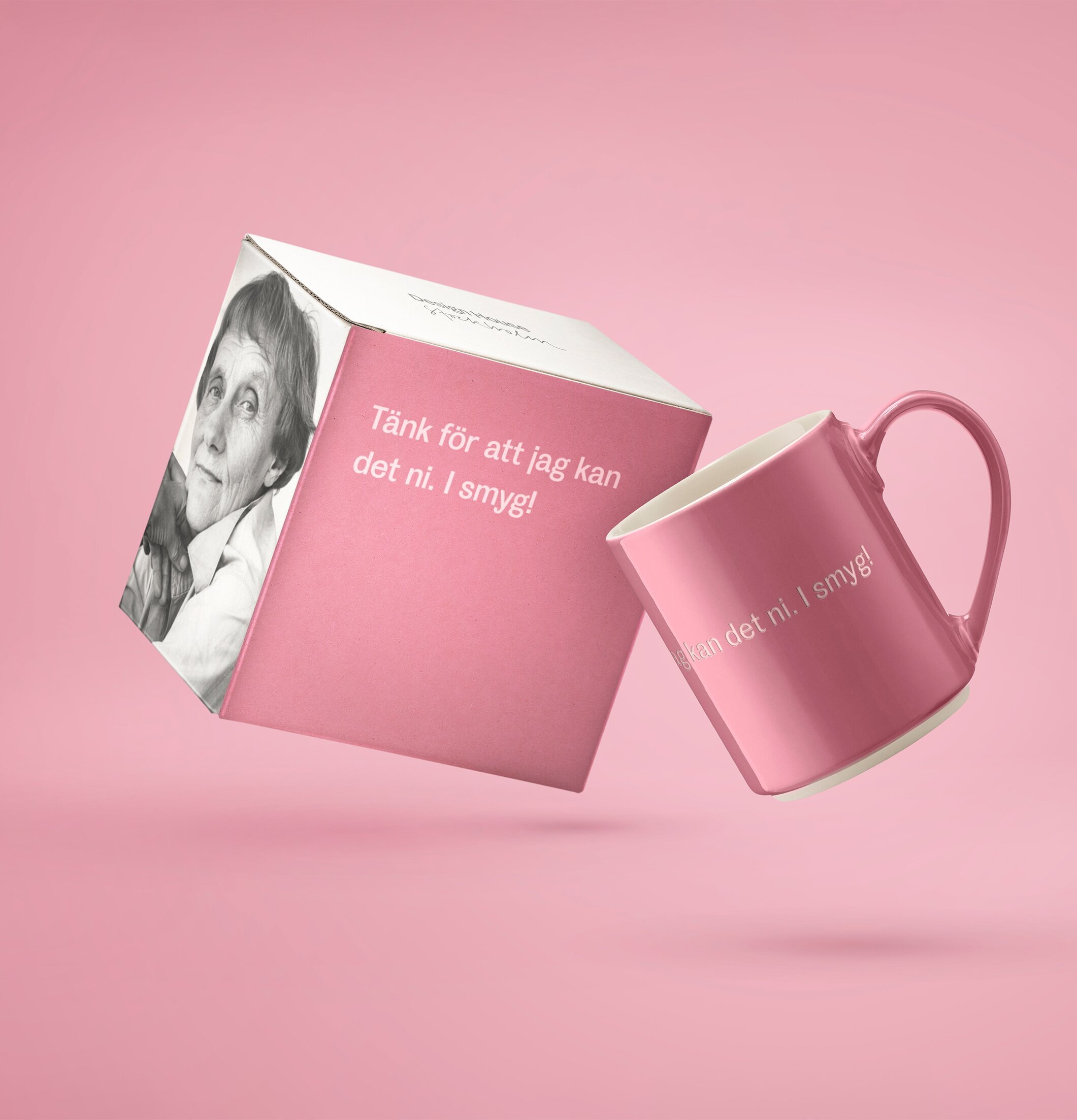 Mugg Astrid Lindgren - Tänk för att jag kan det ni. I smyg! från Design House Stockholm