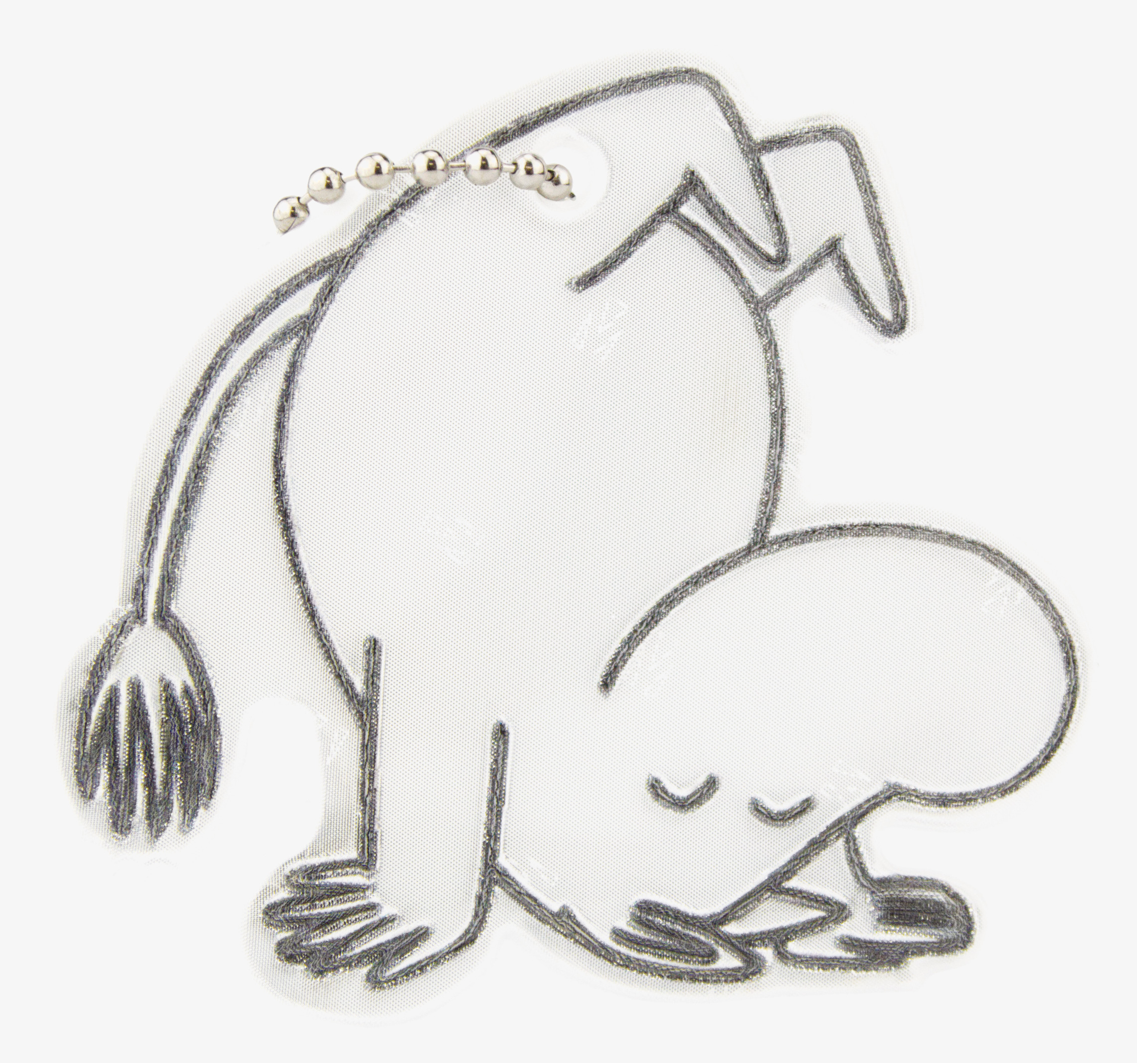 Glimmis Reflex Mumin från Glimmis, vit och skissad i svart