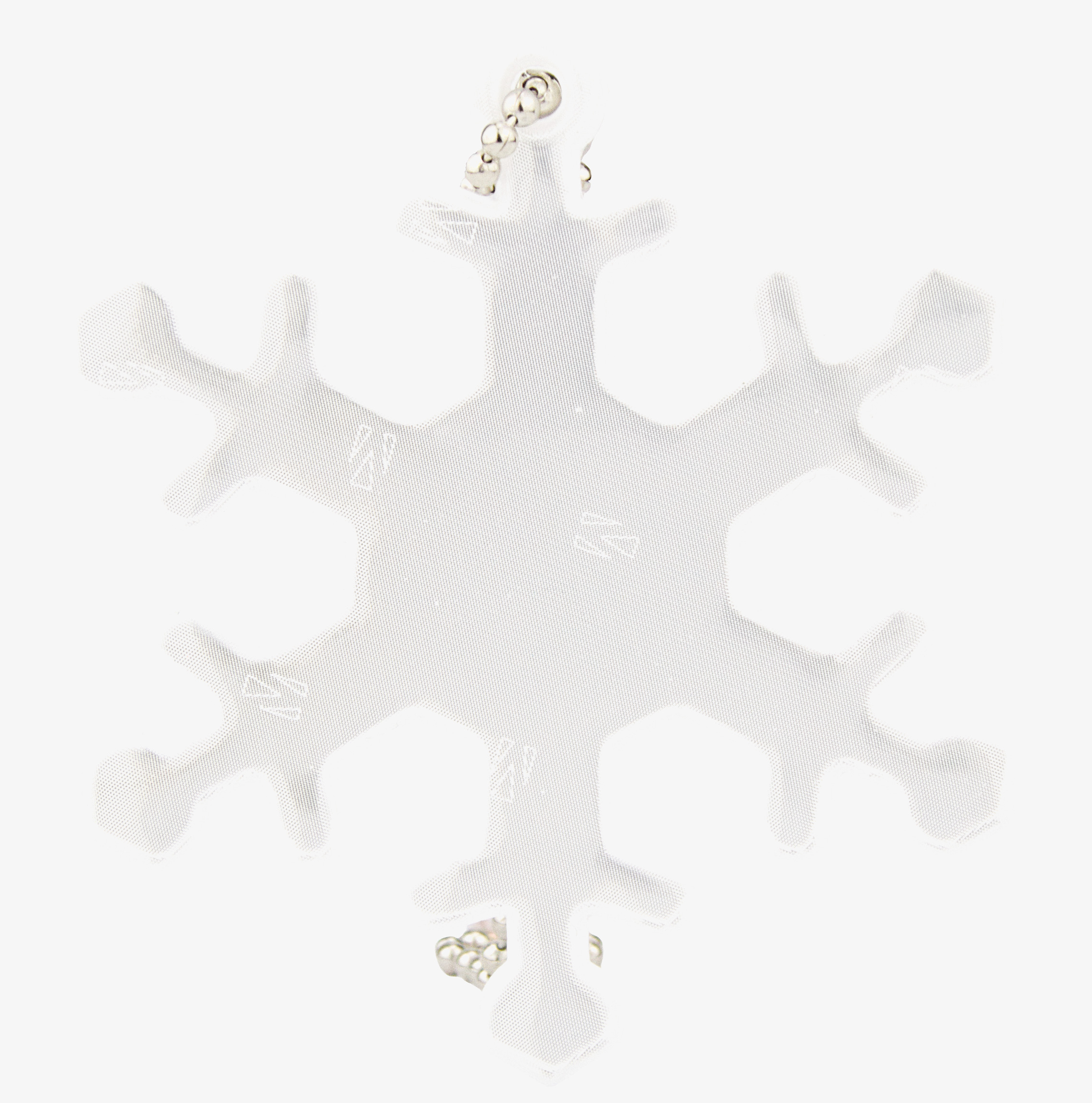 Glimmis Reflex Snöflinga från Glimmis mot vit bakgrund