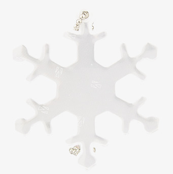 Glimmis Reflex Snöflinga från Glimmis mot vit bakgrund