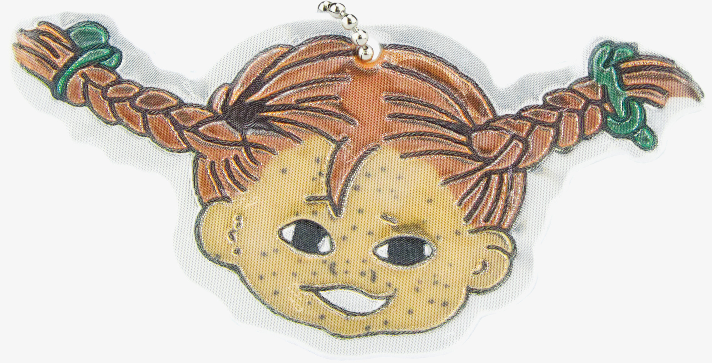 Glimmis Reflex Pippi från Glimmis, barnreflex med Pippi-motiv