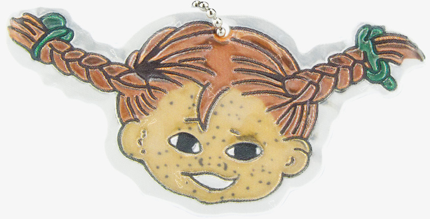 Glimmis Reflex Pippi från Glimmis, barnreflex med Pippi-motiv