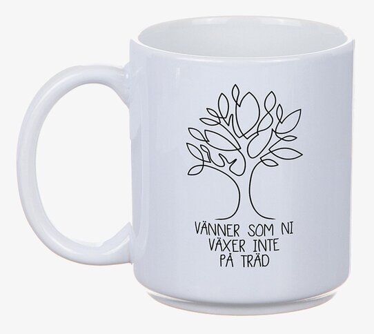 Mugg - Vänner Som Ni Växer Inte På Träd från Different Design