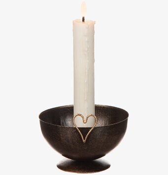 Ljusstake Hamrad Plåt Hjärta Different Design Ljusstakar Adventsstakar Ljushållare Ljushyllor