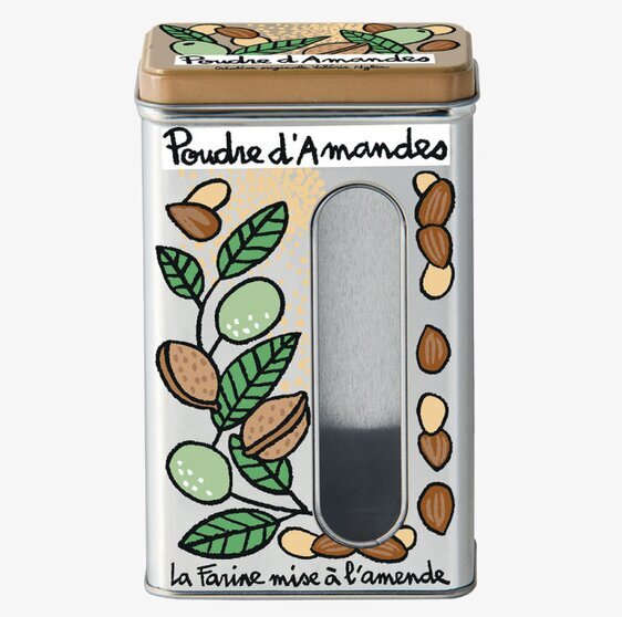 Plåtburk Mandel från Derriére la porte i ett modernt kök