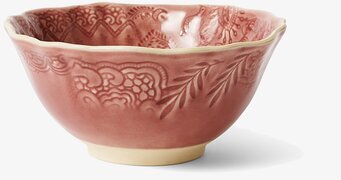 Skål Arabesque Old Rose från Sthål med intrikat mönster