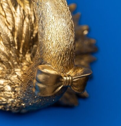 Väggdekoration Royal Flamingo från Werner Voss i guld