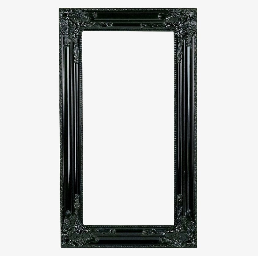 Ram Barock Svart från Werner Voss med elegant design