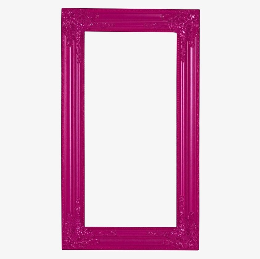 Ram Barock Magenta från Werner Voss med barockdetaljer