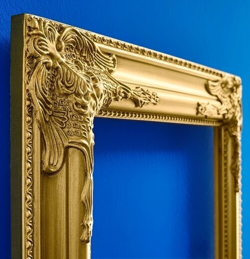 Werner Voss Ram Barock Guld med utsmyckade detaljer